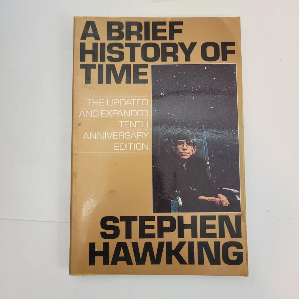 Bantam A Brief History of Time Book Stephen Hawking 10th Anniversary Edition